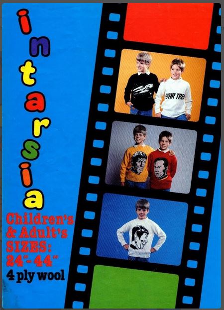 5 modèles de pull Star Trek vintage Intarsia Gary