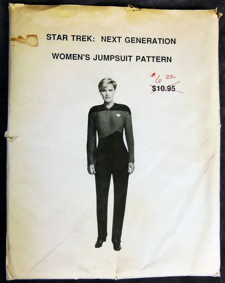 Star Trek Next Generation Women's Jumpsuit Pattern
